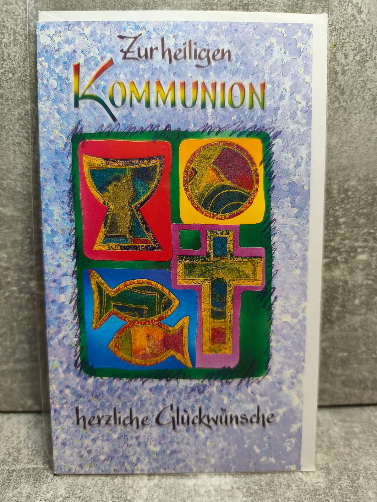 Grußkarte zur hl. Kommunion