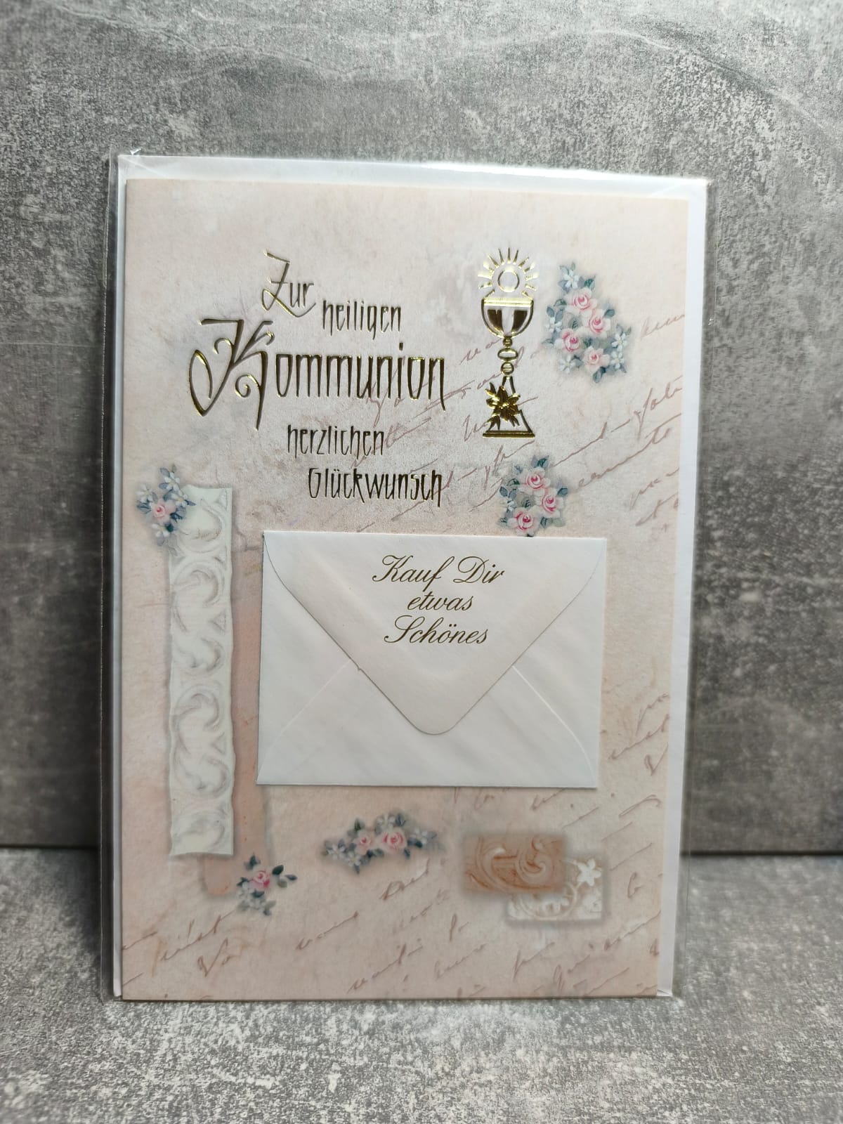 Grußkarte zur hl. Kommunion