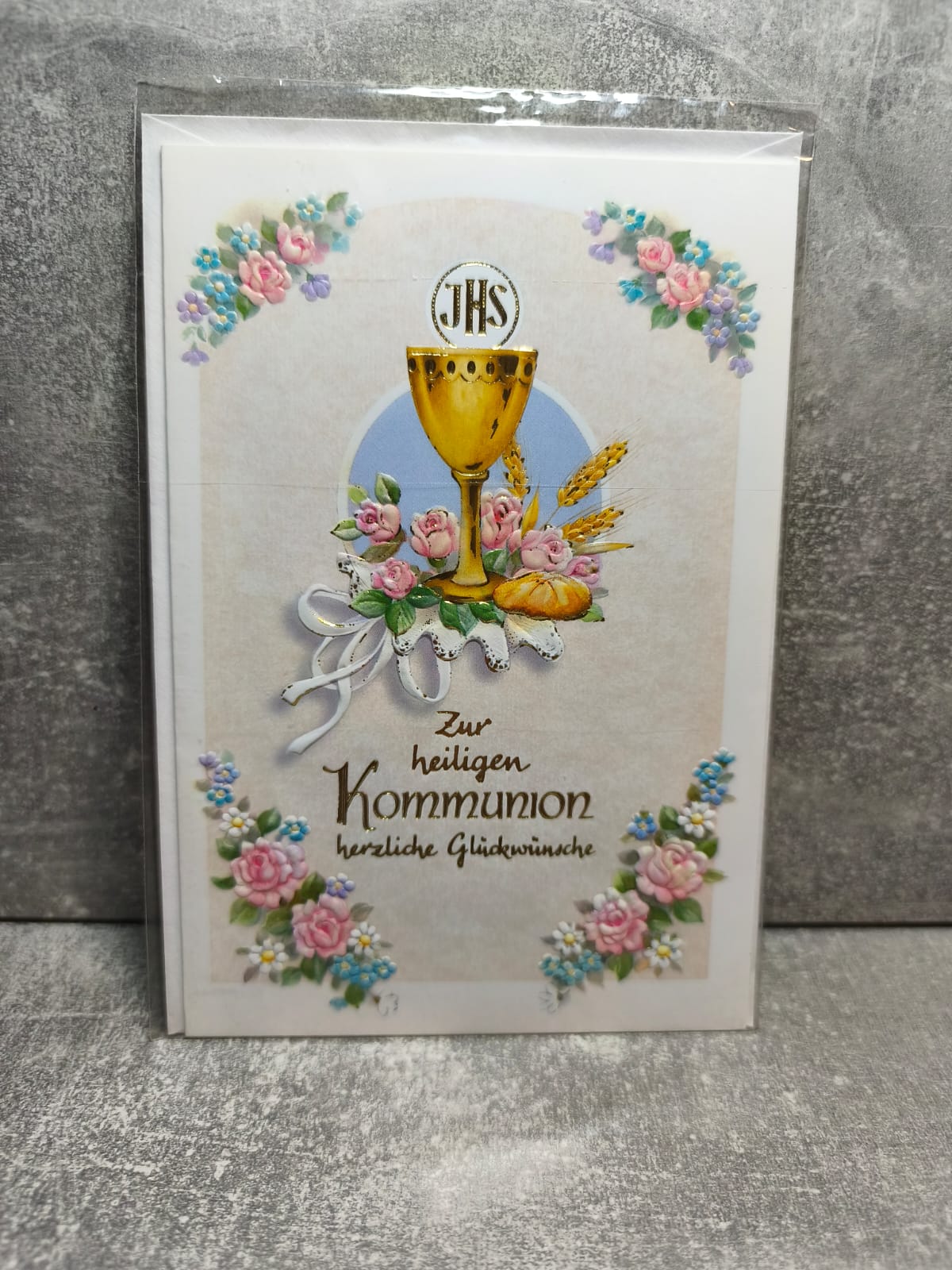 Grußkarte zur hl. Kommunion