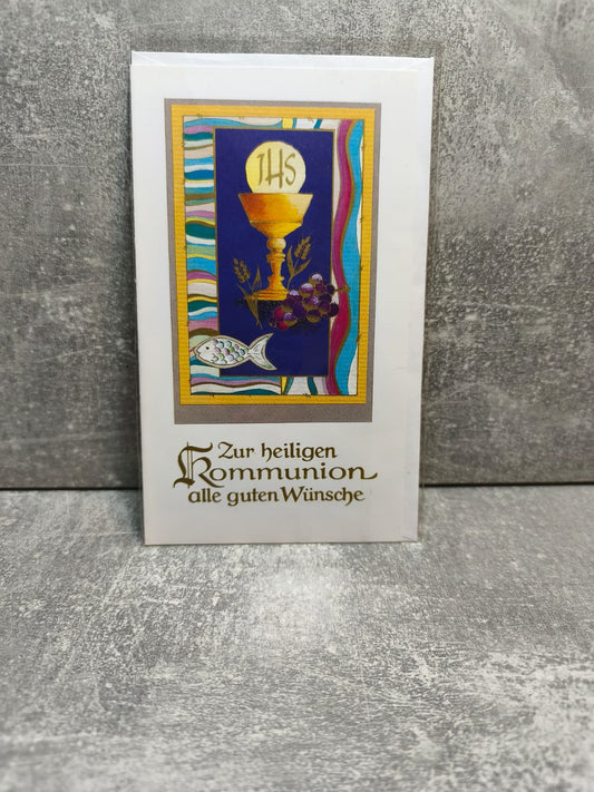 Grußkarte zur hl. Kommunion