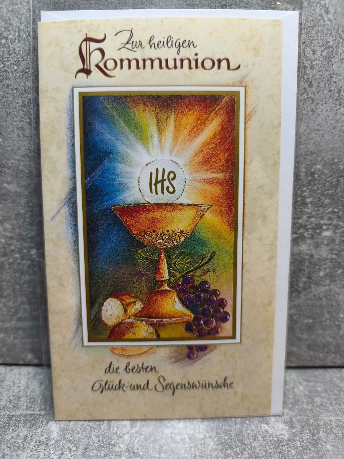 Grußkarte zur hl. Kommunion