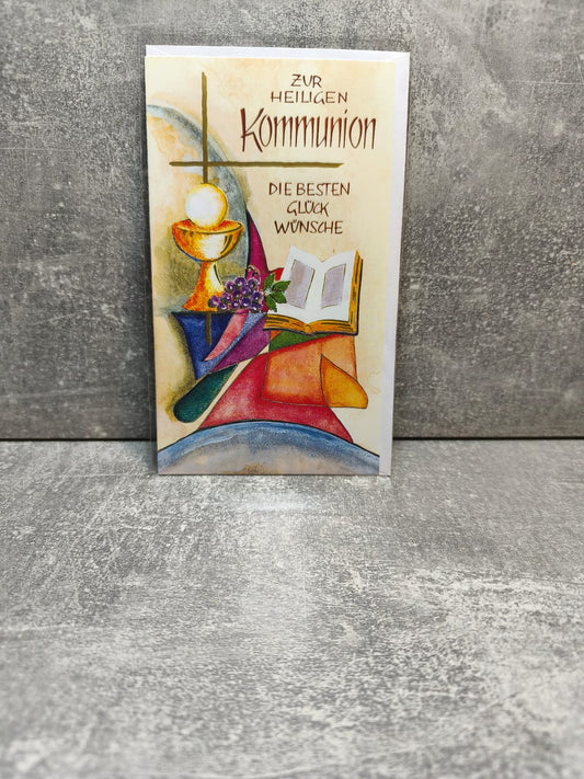 Grußkarte zur hl. Kommunion