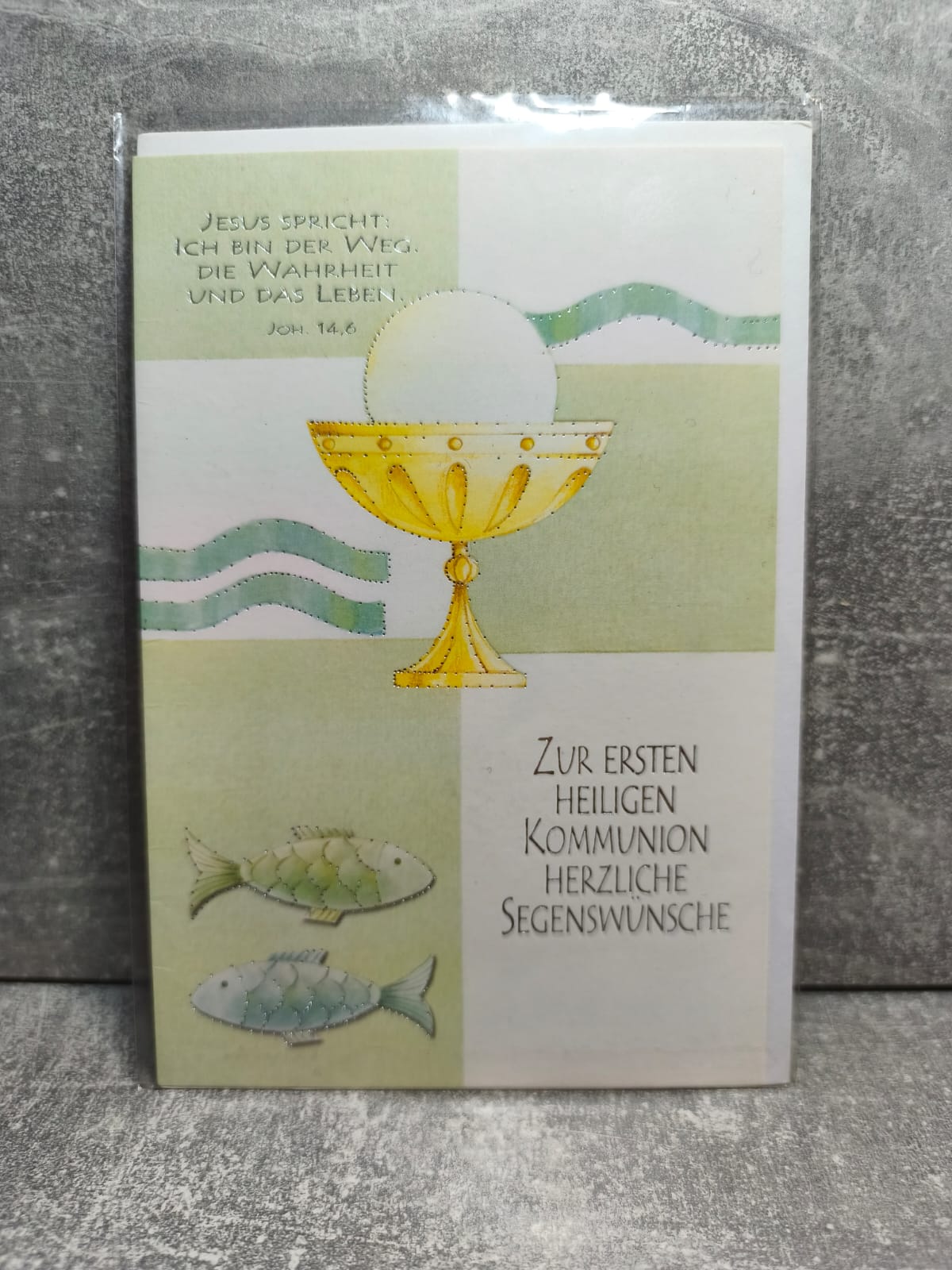 Grußkarte zur hl. Kommunion