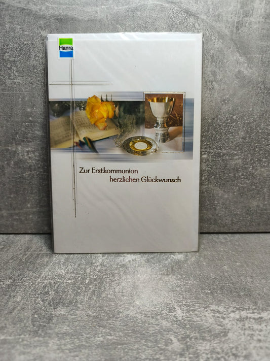 Grußkarte zur hl. Kommunion