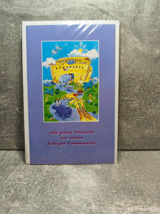Grußkarte zur hl. Kommunion
