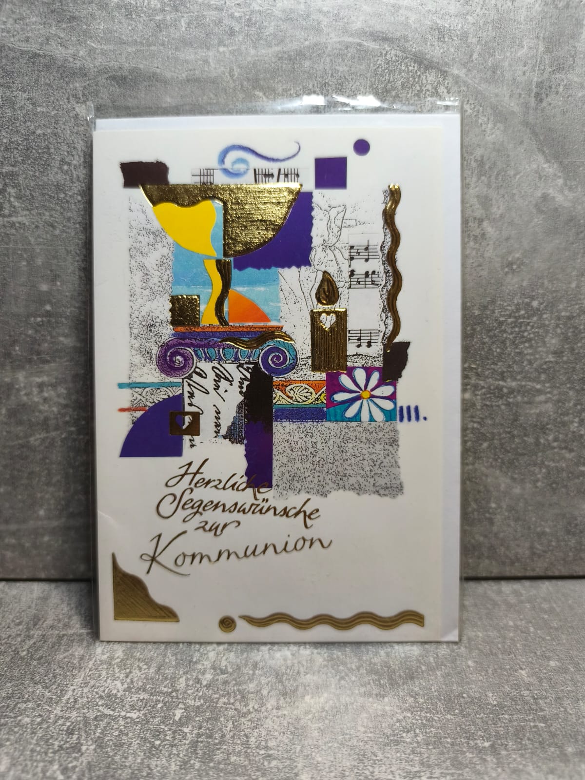 Grußkarte zur hl. Kommunion