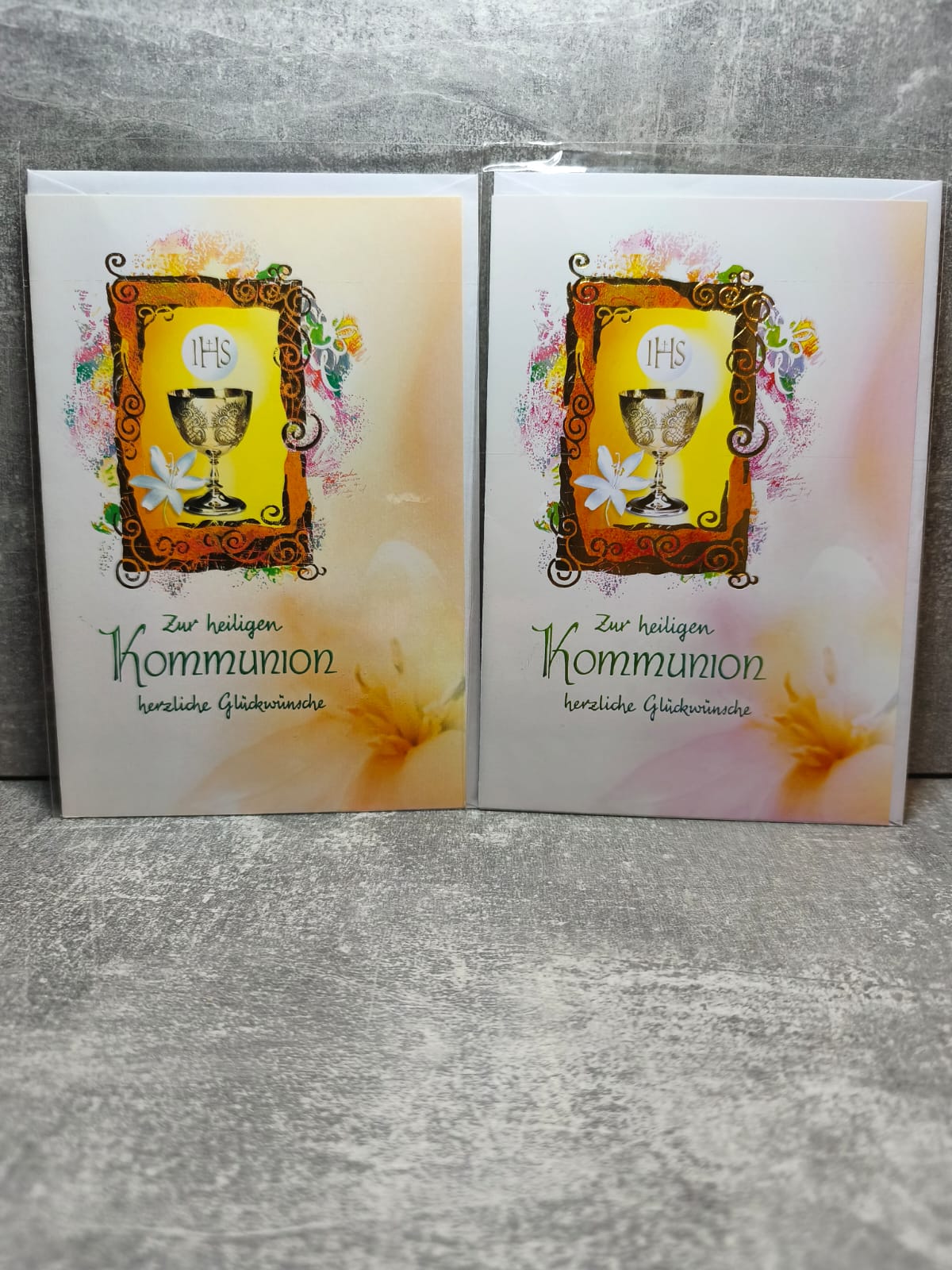 Grußkarte zur hl. Kommunion