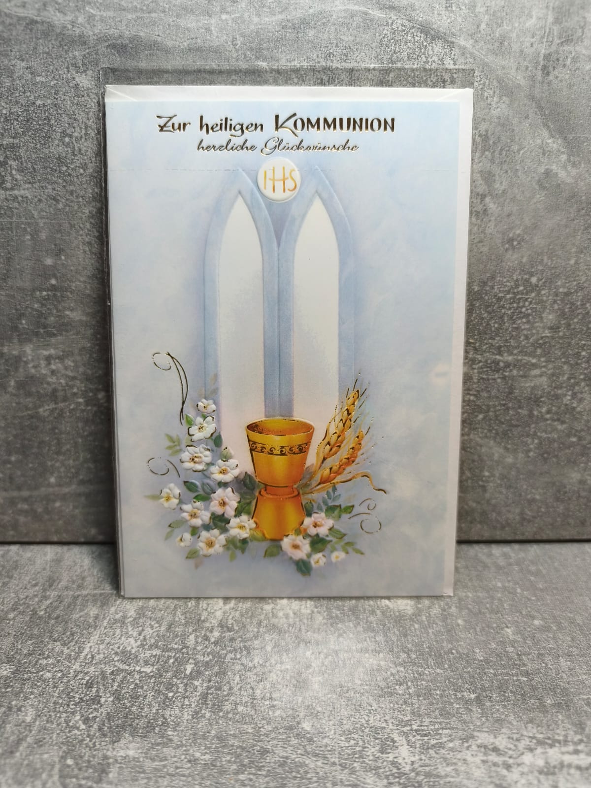 Grußkarte zur hl. Kommunion