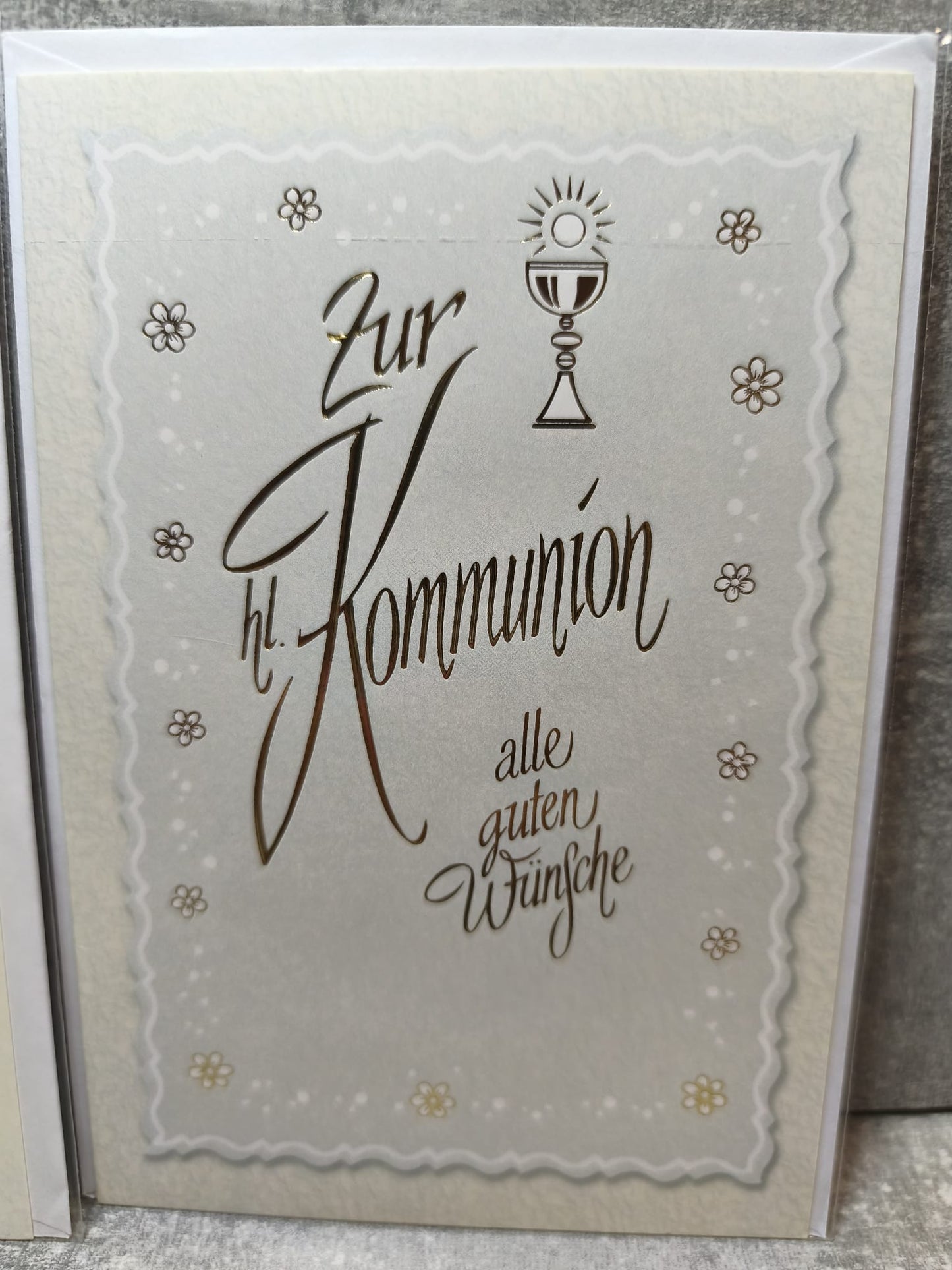 Grußkarte zur hl. Kommunion