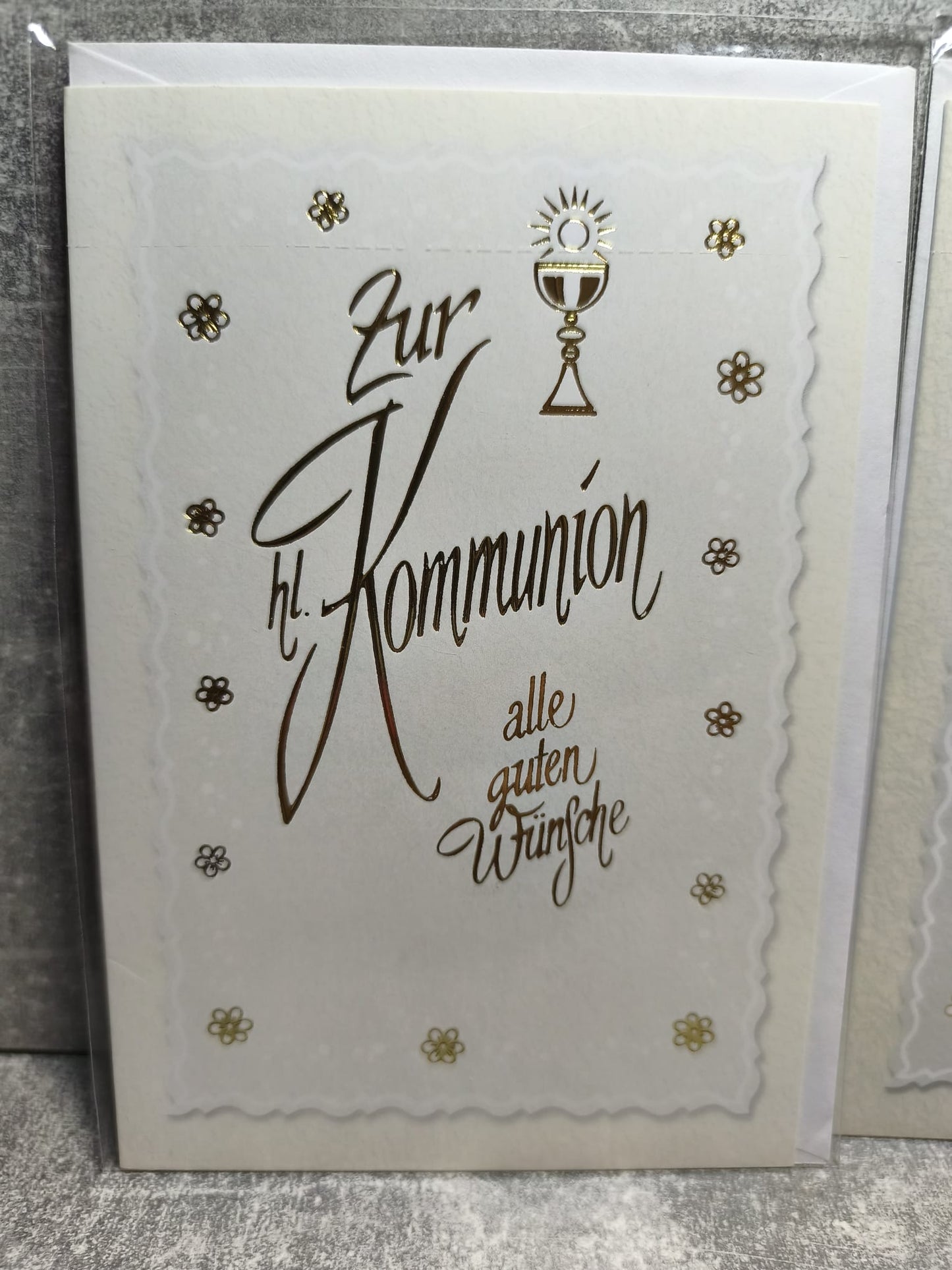 Grußkarte zur hl. Kommunion