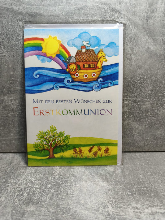 Grußkarte zur hl. Kommunion