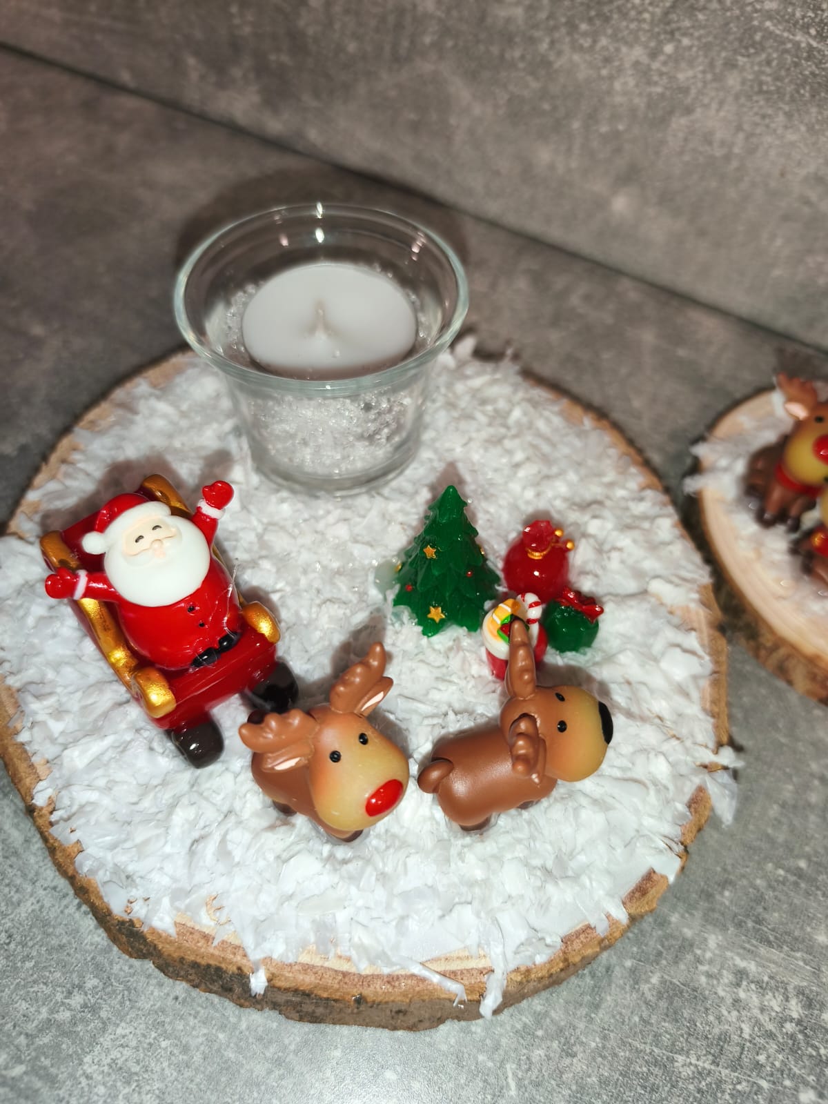 Weihnachtsdekoplatte