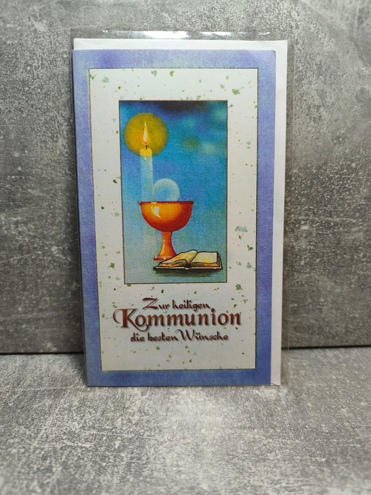 Grußkarte zur hl. Kommunion