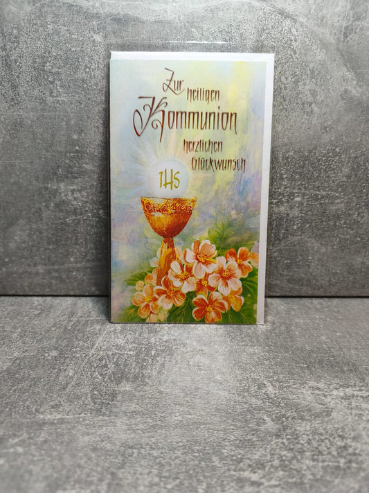 Grußkarte zur hl. Kommunion