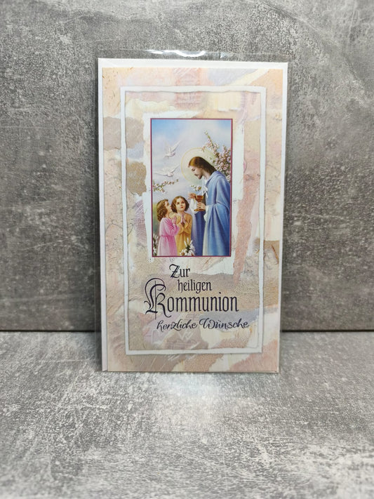 Grußkarte zur hl. Kommunion